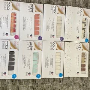 Color street 8 sets total unopened